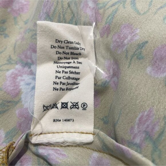 LoveShackFancy Size 0 Bennington Mini Dress $395 Floral Babydoll - Picture 12 of 12